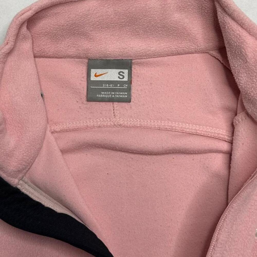Pink Vintage Nike quarter zip womens sweatshirt in a Small embroidered logo - Picture 5 of 8